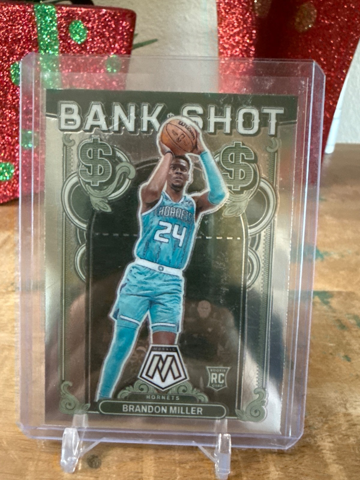 2023-24 Panini Mosaic - Bank Shot Brandon Miller #14 (RC)