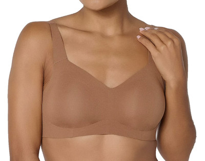 Evelyn & Bobbie Beyond Seamless Wirefree Bra~Medium~Clay~A713124