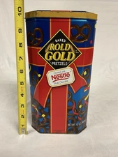 1995 Rold Gold Pretzels Covered In Nestle Milk Chocolate Collector Tin