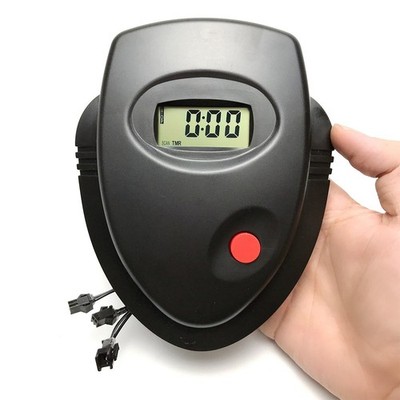 Tachometer mit Herzfrequenzmessung für Heimtrainer und Ruderer