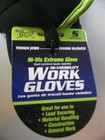 Truck Stuff Hi-Visibility Work Gloves  men  small size  Flex Leather Palm Gloves — photo 3