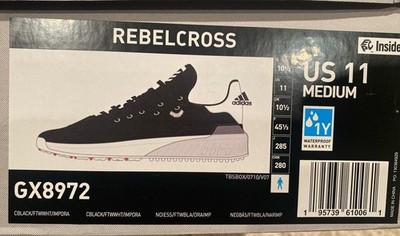 Adidas Rebelcross Spikeless Men's Golf Shoes Size 11/GX8972 New In Original Box