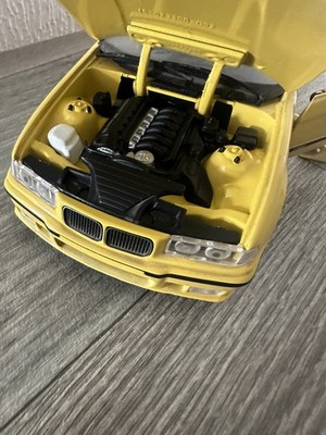 UT Models 1:18 yellow BMW E36 M3 3 Series spares / parts | eBay
