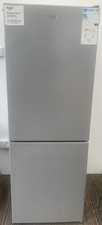 Bush 221 L Fridge Freezer Grey Freestanding Refrigerator Used Condition