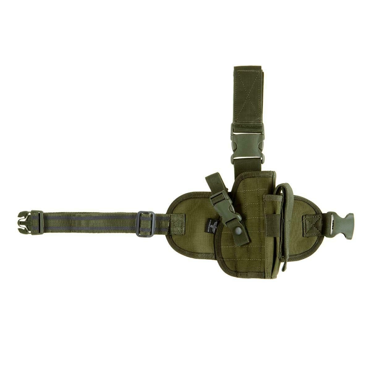 Invader Gear Drop Leg Panel Holster Green Right Handed Tactical Airsoft Pistol