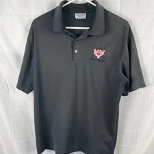 Owens Corning Pink Panther Adult Polo T Shirt Size Medium Nike