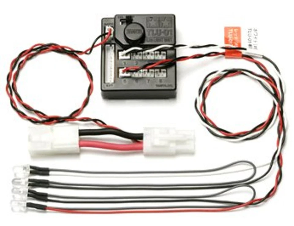 Tamiya OP parts OP909 LED light unit (TLU-01) 53909 F/S New w/Tracking# Japan - Image 2 of 3