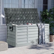 XL Storage Shed Garden Outdoor Box Lockable Waterproof Outside Shed Foldable UK