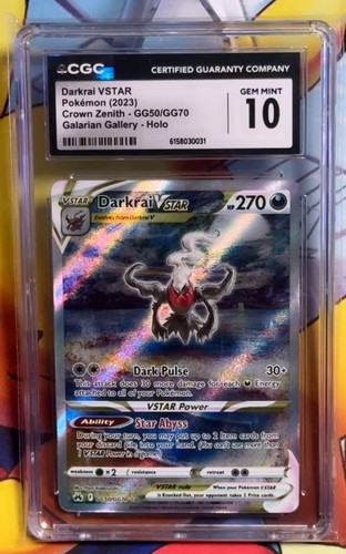 Darkrai VSTAR graded CGC 10 for sale on eBay