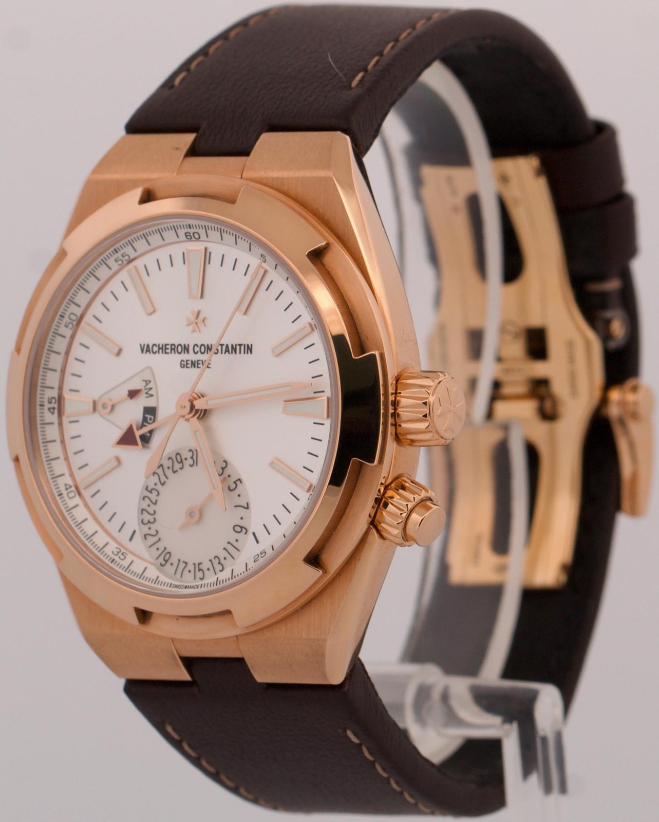 2024 PAPERS Vacheron Constantin Overseas SILVER 41mm 18K Rose Gold 7920V BOX image 3