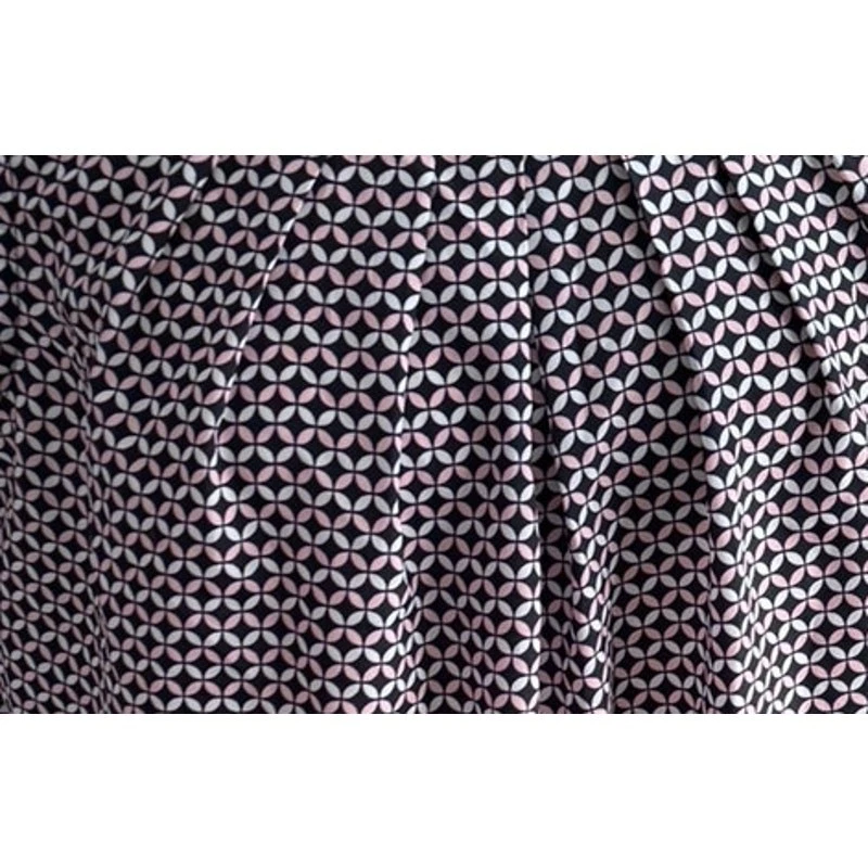 Топ Merona XXL из полиэстера без рукавов черный розовый с геометрическим принтом - Изображение 2 из 4