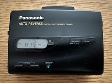 Panasonic RQ-V185 Stereo FM/AM Auto-Reverse Cassette Walkman