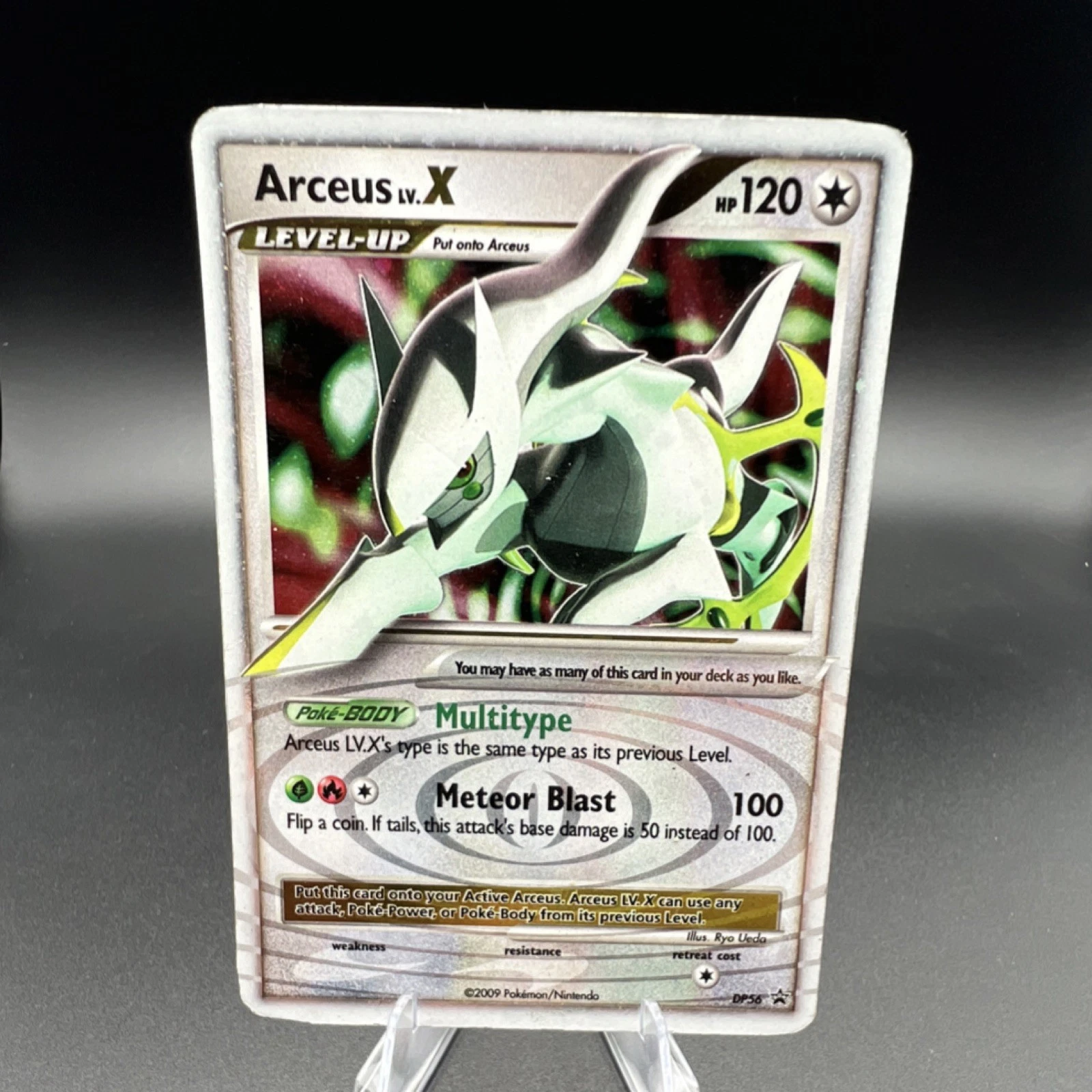 Pokémon Arceus Lv X Promo "Meteor Blast" DP56 Pokemon Promos Regular Eng