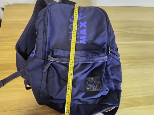 Nike Air Max Blue Backpack School Bag Gym Rucksack. Big Logo And Hologram. - Picture 17 of 19