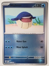 REVERSE HOLO Wailmer 015/084 NM/M Pitch Black Carta Pokemon Asako Ito all'uncinetto
