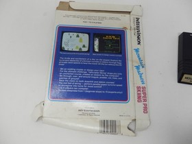 Mattel Intellivision Mountain Madness Super Pro Skiing With Box No Manual