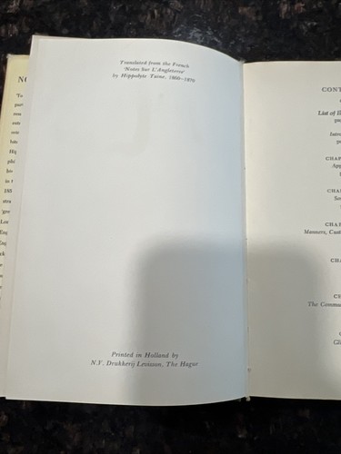 Taine's Notes on England︱1958︱Edward Hyams︱Hardback Book w/ Dust Jacket - Picture 9 of 9
