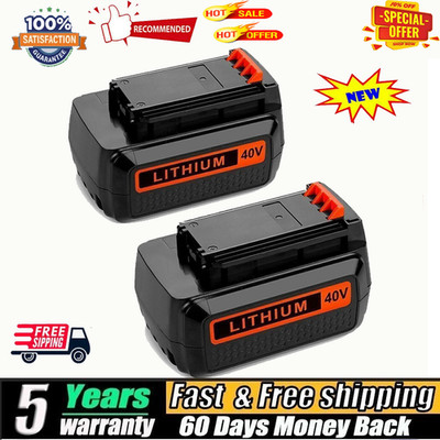 36V /40V 4000mAh Li-Ion akku Für Black+Decker BL20362 LBX2040 LBXR36 LHT2436