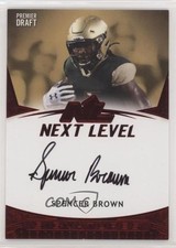 2021 Sage Premier Draft Next Level Auto Red Spencer Brown #21NL-SB Auto 0w8