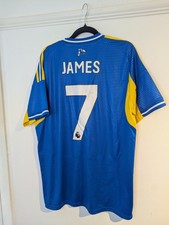 Leeds United 2025-26 Away Football Shirt James