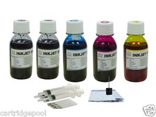 Kit de tinta de recarga para Dell T0529 T0530 720 A920 5x4oz/s