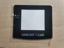 Gameboy Color Black Glass Lens Replacement for 2.2" TFT Brightness Screen
