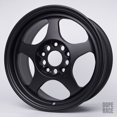 ROTA WHEELS SLIP STREAM - 15X7, 40mm, 5X114.3, 73 Hub, SATIN BLACK