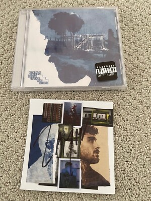 **NEW** Zayn Malik Room Under The Stairs CD *SIGNED* Art Card ONE DIRECTION
