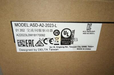 ECMA-E11320RS+ASD-A2-2023-L DELTA 2kw 2000rpm 9.55Nm AC servo motor driver kit