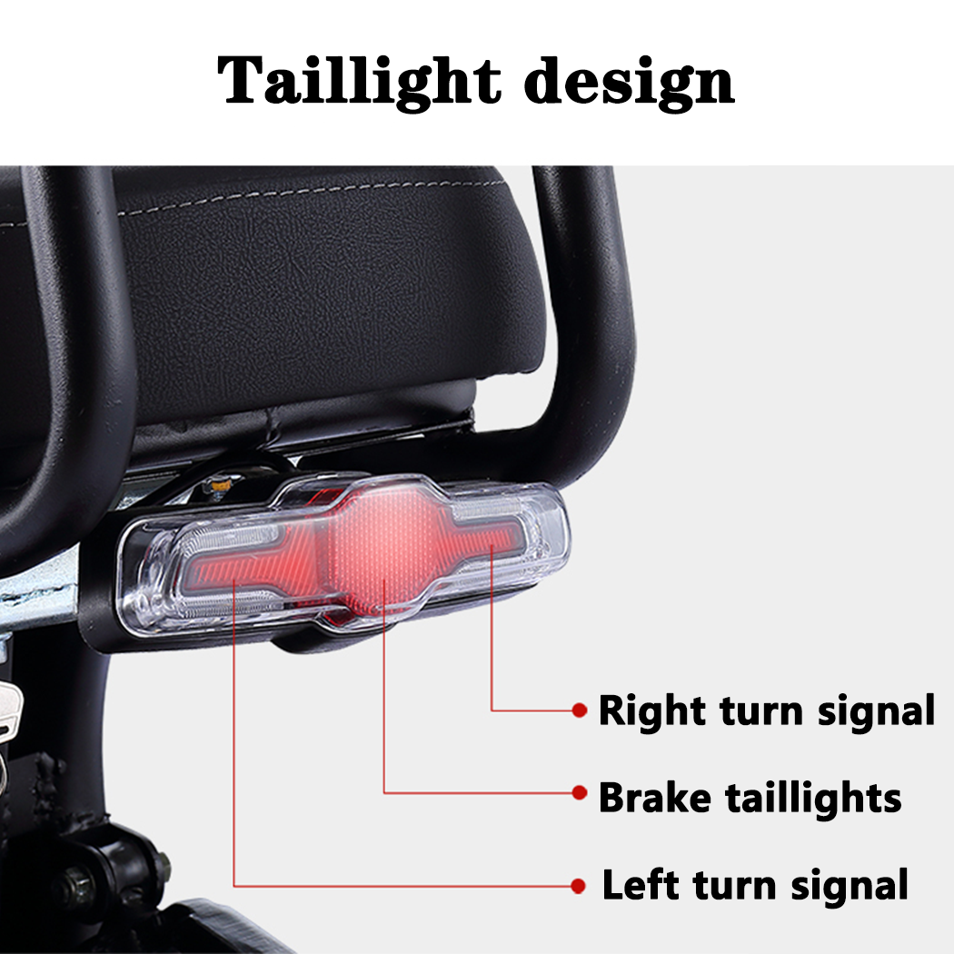 2000W Electric Scooter Adult Mobility Motor Scooter With Seat Off Road
