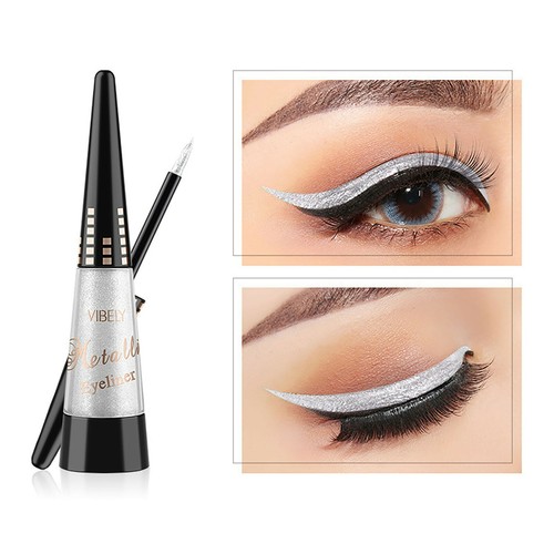 6-Color Glitter Liquid Eyeliner Waterproof Long Lasting Liquid Eyeliner Pen 10ml - Picture 18 of 18