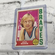 1974-75 Topps Set-Break #26 Jack Marin NM-MT OR BETTER Basketball RC Rookie Card