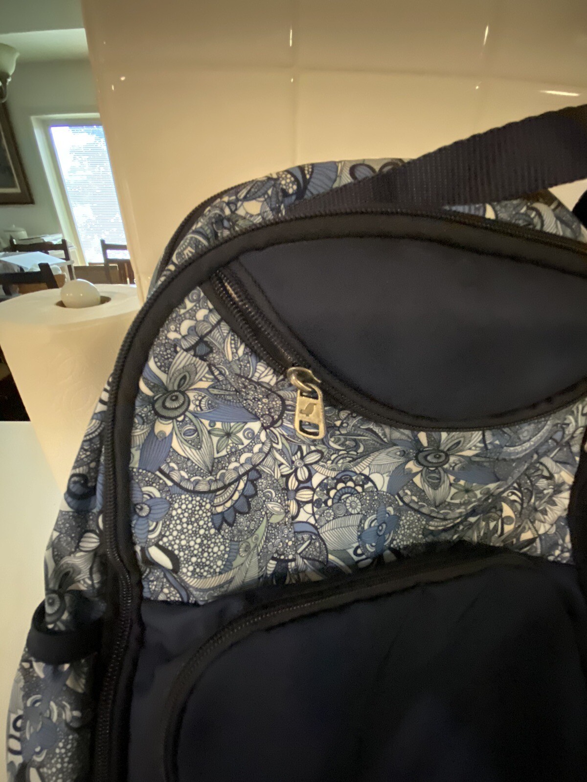 Sakroots Backpack Laptop Multiple Compartments Bl… - image 3