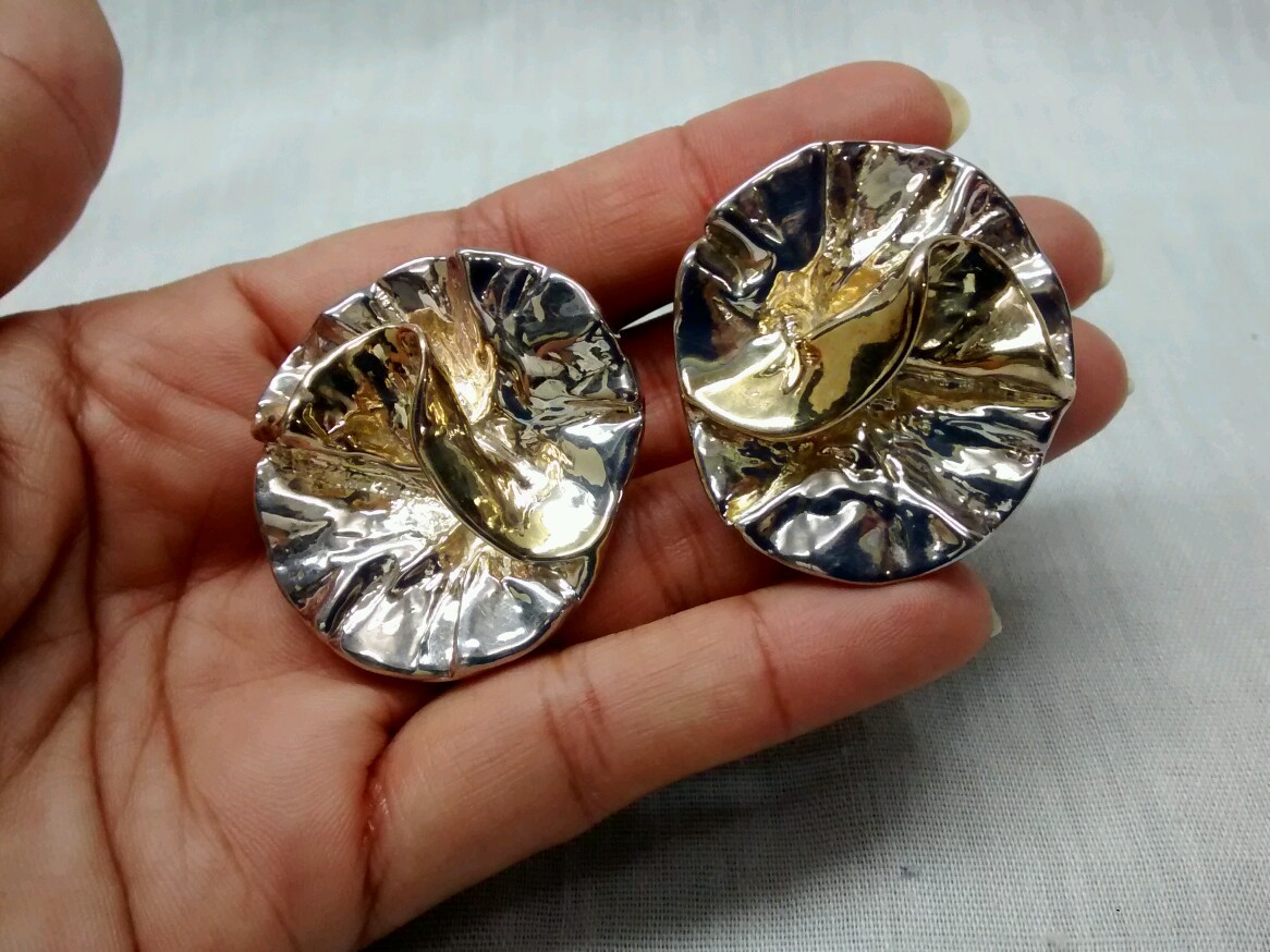 Runway statement electroform  sterling silver 925… - image 1