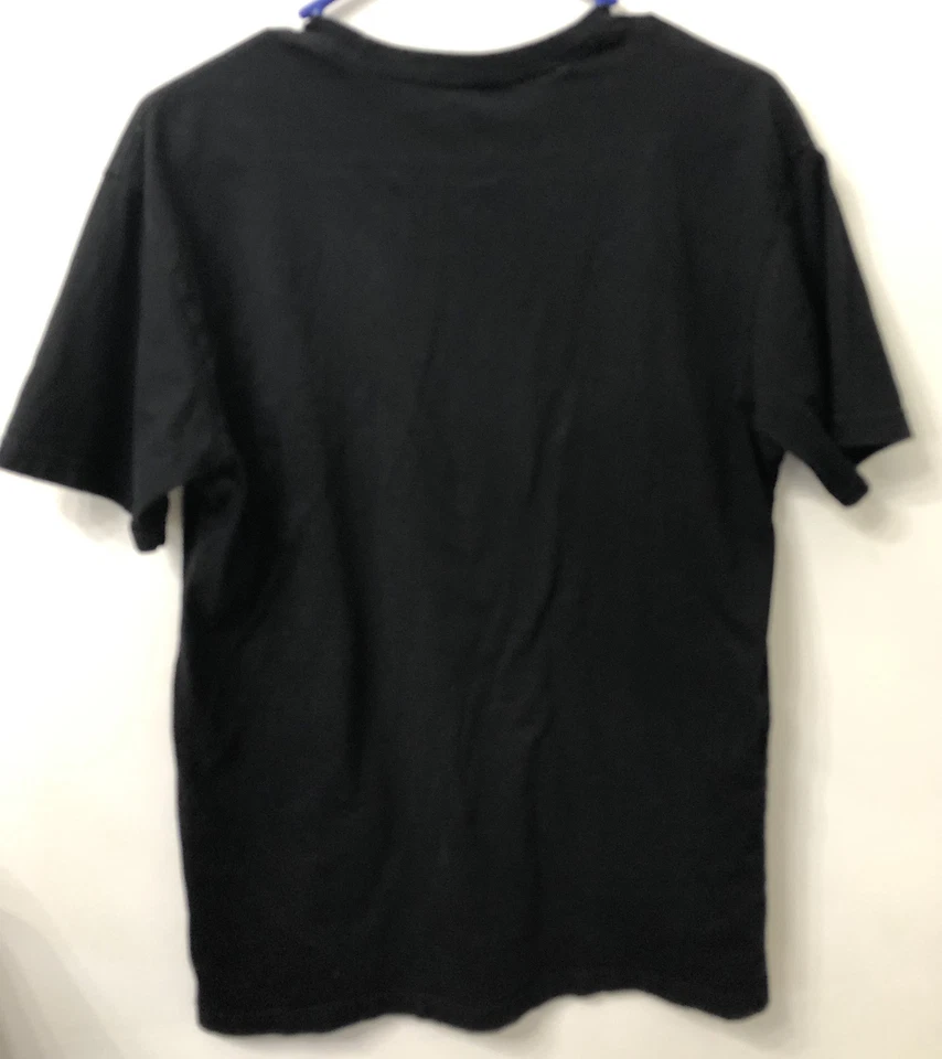 Camiseta Lil Rage Kaylen Diseño Gráfico Estampado Hombre Talla Mediana Negra Unisex Foto 4 de 4