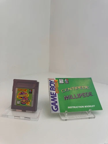 Arcade Classic 2 Centipede Millipede (Nintendo Game Boy, 1995) with manual