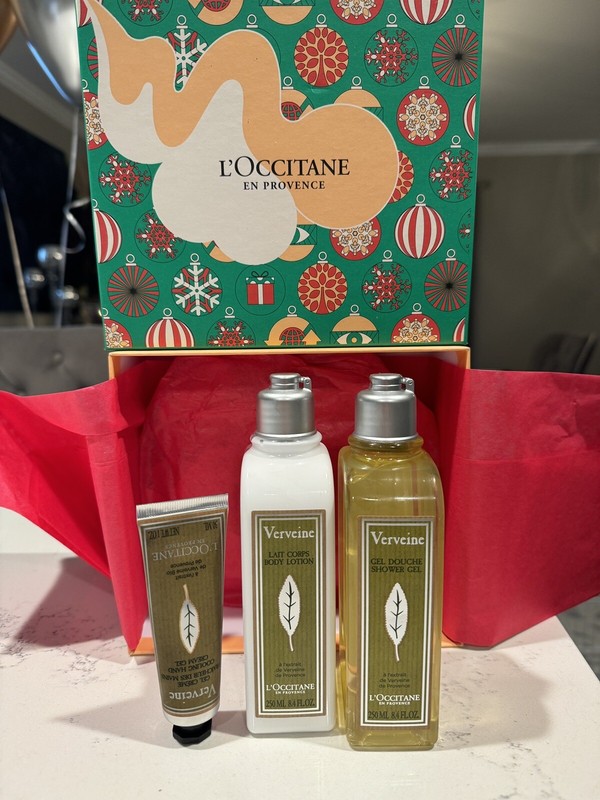 L’occitane Verbena Trio Verveine Lotion Shower Gel Crème
