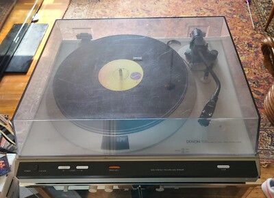 Denon DP-30L (S) Automatic Lift Direct Drive Turntable Box Shure