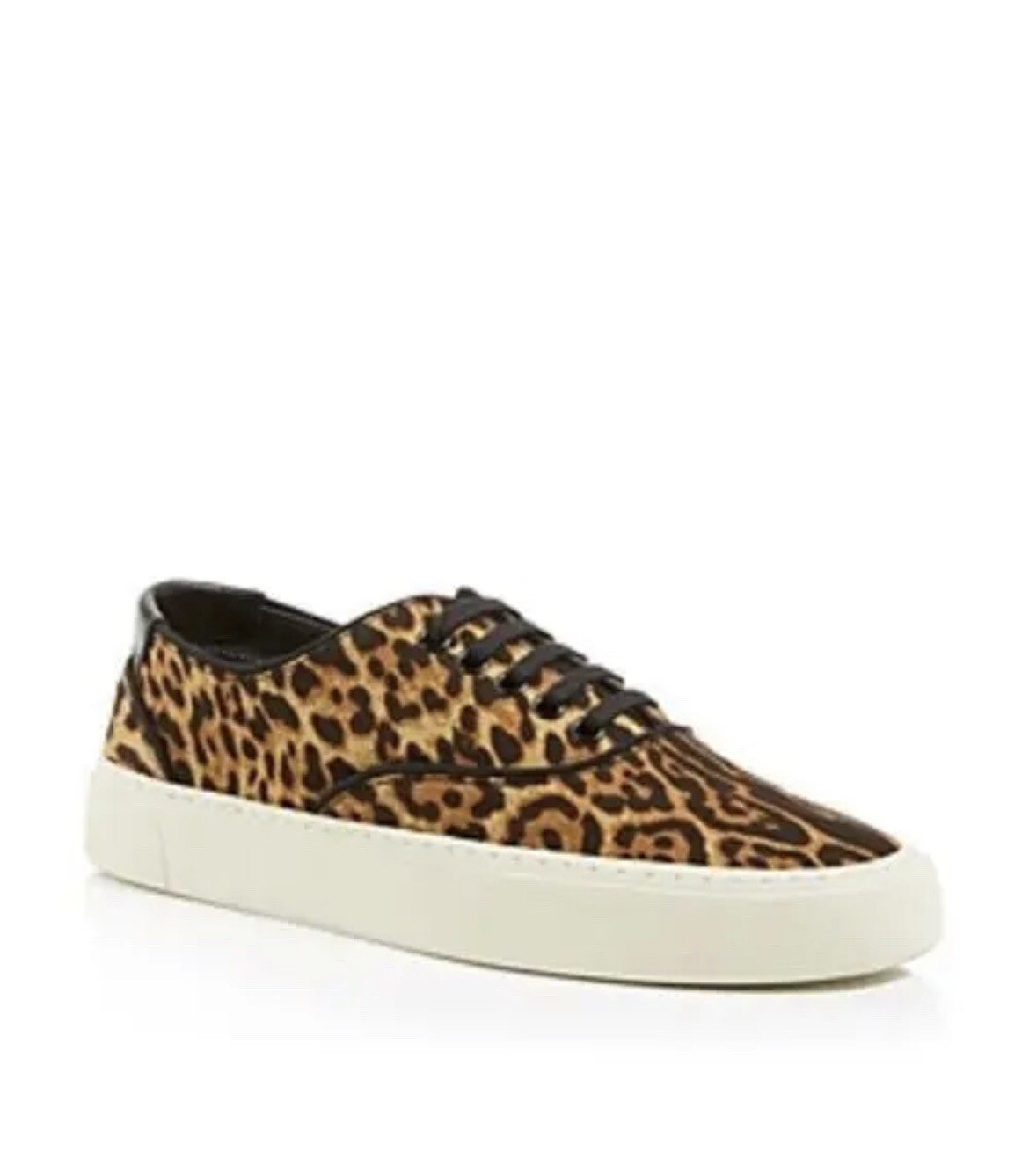 Sneakers basse donna Saint Laurent stampa leopardata Venezia taglia 40 5
