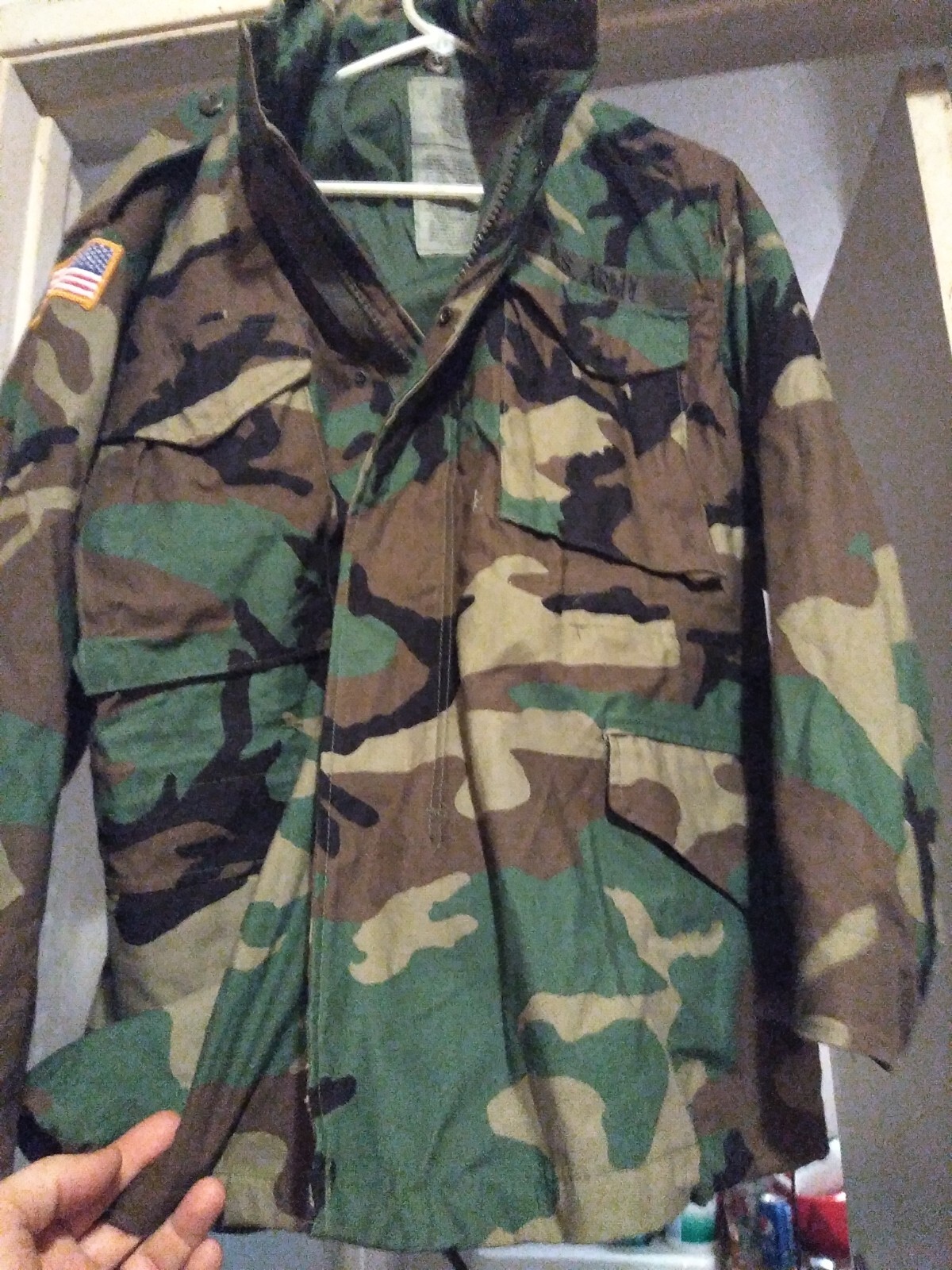 Original M65 Field Jacket Woodland Camo Made In USA … Gem