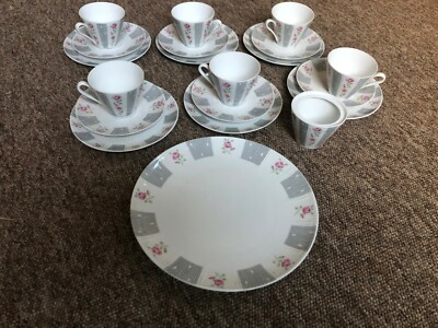 Winterling Roslau Bavaria * ROSA Rose * 20-teiliges Teeservice