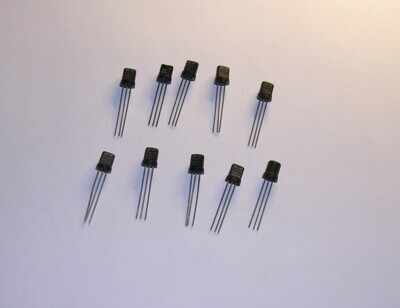 GENUINE General Electric 2N2714 NPN  Transistor, Lot of 10 , FREE SHIPPING
