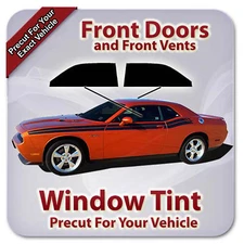 Precut Window Tint For Smart Fortwo 2 Conv. 2005-2007 (Front Doors)