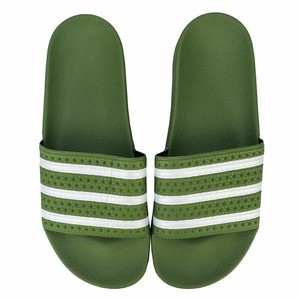 Men's adidas Originals Adilette Slip On Slider Sandals in Green | eBay