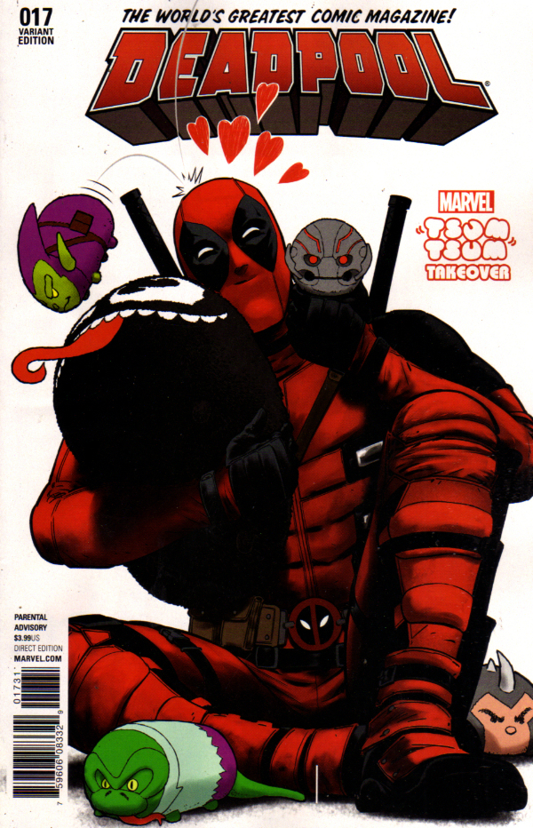 DEADPOOL (2015) #17 - Tsum Tsum Cover - Civil War II - Back Issue