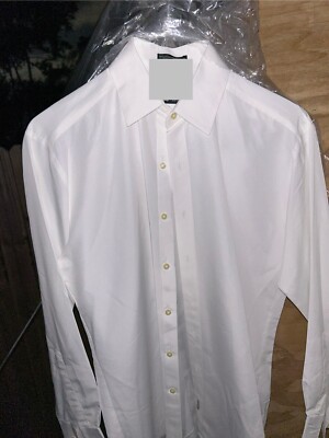 Men's Small 14-33 Microfiber Light Ivory Laydown Prom Wedding Tuxedo Dress Shirt | eBay Men's Small 14-33 Microfiber Light Ivory Laydown Prom Wedding Tuxedo Dress Shirt | eBay