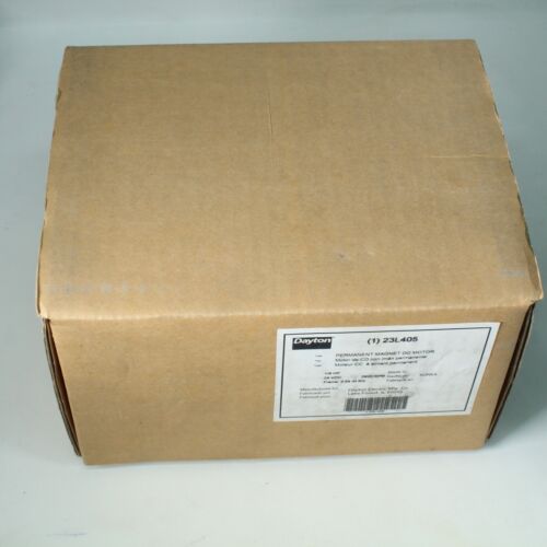 DAYTON PERMANENT MAGNET DC MOTOR 23l405 24 VDC, HELICAL SHAFT, 1/8 HP CW/CCW NEW - Picture 9 of 11