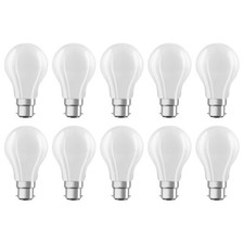 Image of 10-Pack of Osram LED Filament Classic 7W = 60W BC/B22 Opal Matt GLS - Warm Wh...