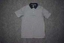 Cutter & Buck Polo Shirt Adult Medium Blue CB DryTec Golf Golfer Casual Mens