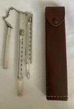 VINTAGE WEKSLER POCKET TYPE SLING PSYCHROMETER